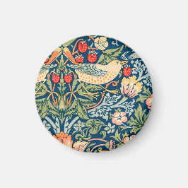 Vogels & Bloemen Wm Morris Kunst Magneet
