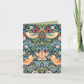 Vogels & Bloemen Wm Morris Kunst met Sentiment Kaart