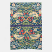 Vogels & Bloemen Wm Morris Theedoek (Verticaal)