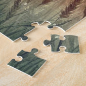 Vogels boven een korenveld legpuzzel (Zijkant)