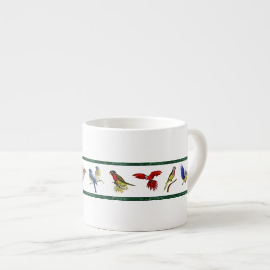 vogels (Bridget Collectie) Espresso Kop (Voorkant rechts)