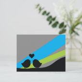 Vogels - Briefkaart (Staand voorkant)