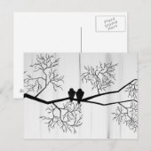 vogels briefkaart (Voorkant / Achterkant)