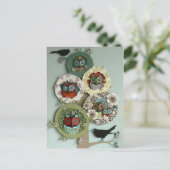 vogels briefkaart (Staand voorkant)