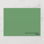 vogels briefkaart (Achterkant)