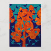 vogels briefkaart (Voorkant)