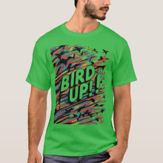 Vogels Britse slang vrienden T-shirt