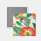 Vogels & Butterfiles nr. 8 Magneet (Voorkant / Achterkant)