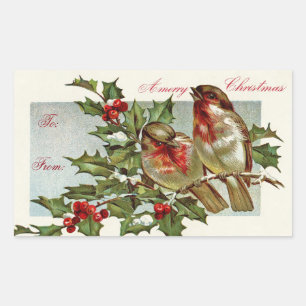  Vogels Cadeau Label