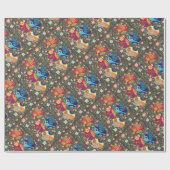 vogels cadeaupapier (Vlak)