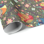 vogels cadeaupapier (Rol Hoek)