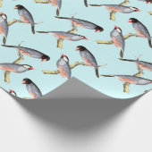 vogels cadeaupapier (Hoek)