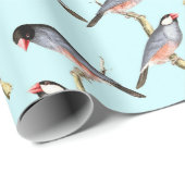 vogels cadeaupapier (Rol Hoek)