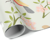 vogels cadeaupapier (Rol Hoek)