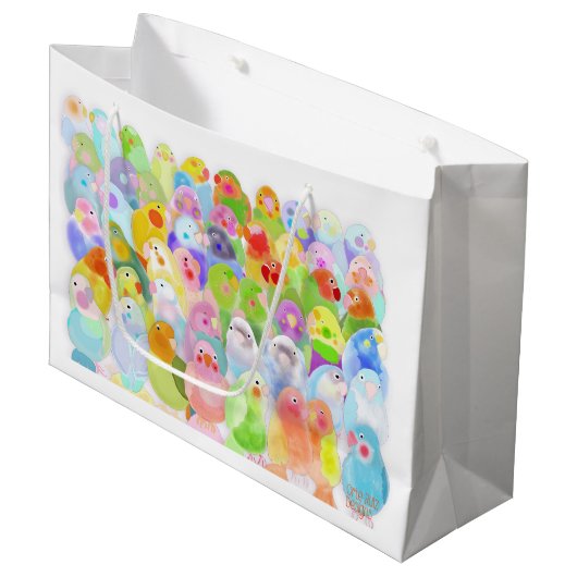 Vogels! cadeautas (Voorkant Gekanteld)