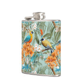 Vogels Chinoiserie Mint Sinaasappel Heupfles (Links)