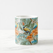 Vogels Chinoiserie Mint Sinaasappel Koffiemok (Center)