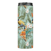Vogels Chinoiserie Mint Sinaasappel Thermosbeker (Achterkant)