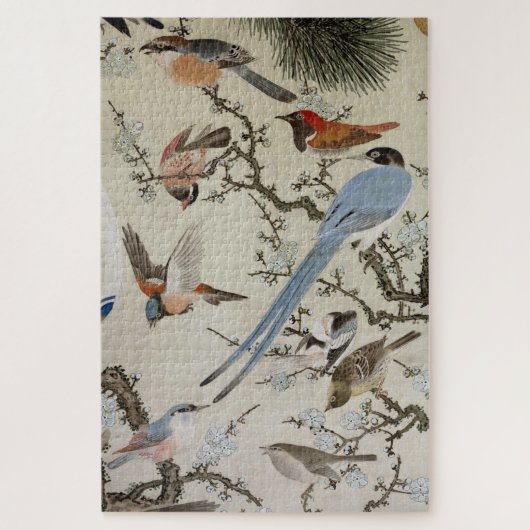 Vogels (detail), Nakazumi Doun Legpuzzel (Verticaal)