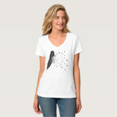 Vogels die een doezelaar breken t-shirt (Voorkant volledig)