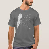 Vogels die een doezelaar breken t-shirt (Voorkant)
