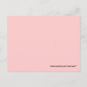 Vogels die een griezelig hart vormen met vleugels briefkaart (Achterkant)