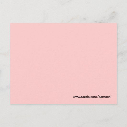 Vogels die een griezelig hart vormen met vleugels briefkaart (Achterkant)