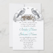  vogels die je kiest voor de uitnodiging tot het h (Voorkant)