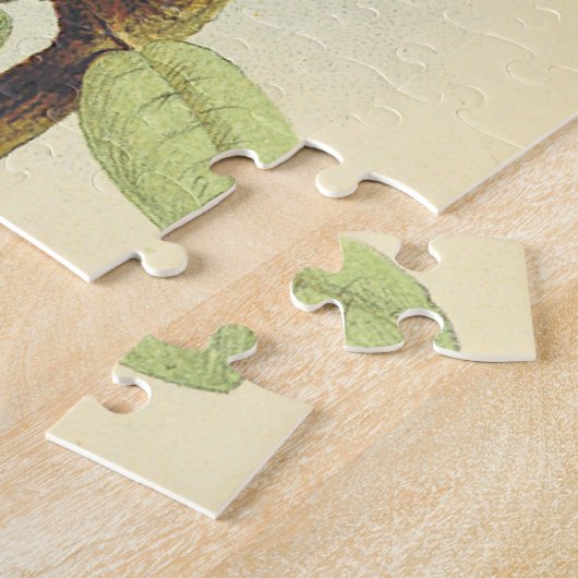 Vogels die op een Tak,  Puzzle van de Blik worden  Legpuzzel (Zijkant)