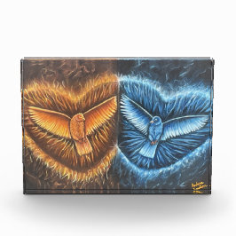 Vogels die samen vliegen- fotoblokken