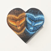 Vogels die samen vliegen- notitieboek (Achterkant)