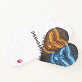 Vogels die samen vliegen- notitieboek (Binnen)