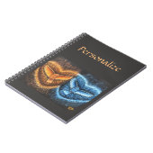 Vogels die samen vliegen- notitieboek (Linkerzijde)