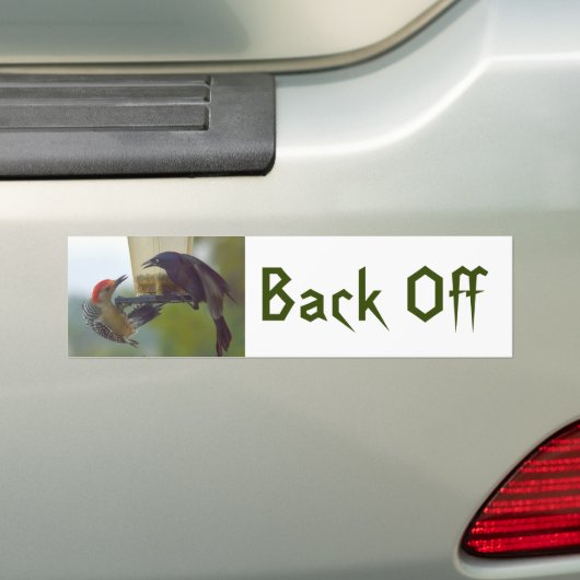 Vogels die terugkomen op Bumpersticker (Op auto)