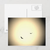 vogels die vrij in de lucht zijn briefkaart (Voorkant / Achterkant)