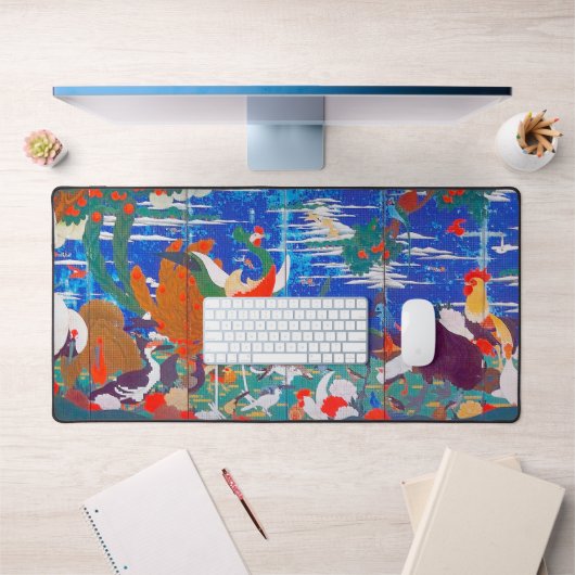 Vogels, dieren en bloeiende Planten (links) Jakuch Bureaumat (Kantoor 1)