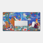 Vogels, dieren en bloeiende Planten (links) Jakuch Bureaumat (Keyboard & Muis)