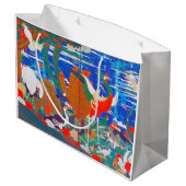 Vogels, dieren en bloeiende Planten (links) Jakuch Groot Cadeauzakje (Achterkant Gekanteld)