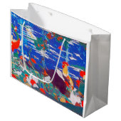 Vogels, dieren en bloeiende Planten (links) Jakuch Groot Cadeauzakje (Voorkant Gekanteld)