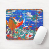 Vogels, Dieren, en Bloeiende Planten(Links) Jakuch Muismat (Met muis)