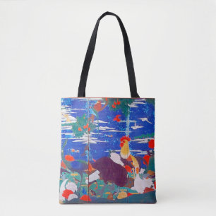 Vogels, dieren en bloeiende Planten (links) Jakuch Tote Bag