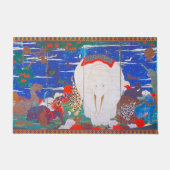 Vogels, dieren en bloeiende Planten (rechts) Jakuc Deurmat (Voorkant)