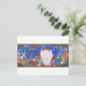 Vogels, dieren en bloeiende Planten (rechts)Jakuch Briefkaart (Staand voorkant)