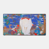 Vogels, dieren en bloeiende Planten (rechts)Jakuch Bureaumat (Voorkant)