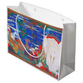 Vogels, dieren en bloeiende Planten (rechts)Jakuch Groot Cadeauzakje (Achterkant Gekanteld)