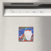 Vogels, dieren en bloeiende Planten (rechts)Jakuch Magneet (Insitu (Vaatwasser))