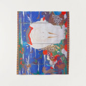 Vogels, dieren en bloeiende Planten (rechts)Jakuch Wandkleed (Voorkant)