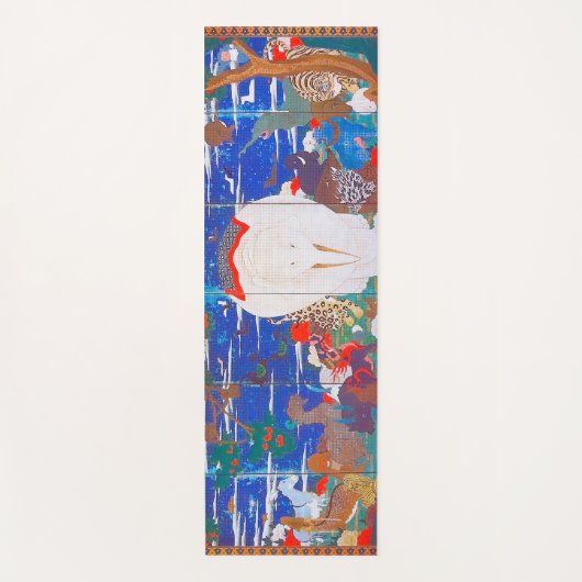 Vogels, dieren en bloeiende Planten (rechts)Jakuch Yogamat (Voorkant)