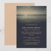 Vogels door Ocean Sunrise | Koolstoffendienst Kaart (Voorkant / Achterkant)