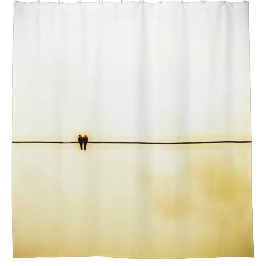 vogels douchegordijn (Voorkant)